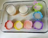 A picture of step 6 of Mango Panna Cotta!.