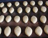 A picture of step 1 of HALVA BISCUITS SOAKED IN SYRUP:.