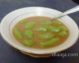 Foto langkah ke 8 dari resep Bubur Butir Nangka (Pengat Butei Nako).