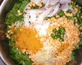 Shaak bhaji (spinach dal tadka) recipe step 1 photo