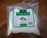 Hình bước làm 1 của món Bánh nếp khoai lang nhân Cheddar phủ dừa sấy