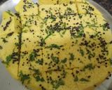A picture of step 6 of Instant khaman dhokla.