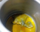 A picture of step 2 of Chatpate hare matar.