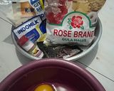 Foto langkah ke 1 dari resep Bolu Cokelat Ala Aq.