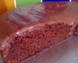 A picture of step 7 of Vickys Chocolate Birthday Cake, GF DF EF SF NF.