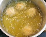 A picture of step 6 of Cod Croquettes with Roasted Peppers and Potatoes.