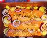 Foto del paso 4 de la receta: Trucha al horno lima y frutos secos