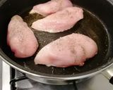 Une image de l'étape 4 de Poulet à la moutarde.