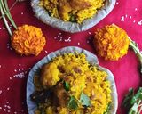 A picture of step 4 of Fulgobhi murighonto.