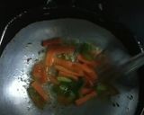 A picture of step 2 of Veg Noodles.