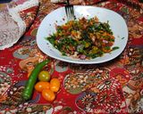 A picture of step 8 of Spicy tomato salad.