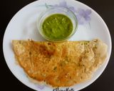 A picture of step 5 of Jowar Rawa Dosa.