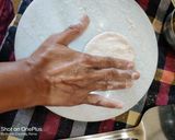 A picture of step 7 of Paneer Paratha.