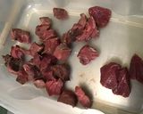 A picture of step 9 of Beef with Peanuts, Peppers, and Ginger.