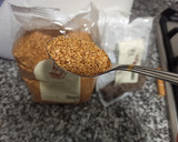 Foto del paso 1 de la receta: Pudín de chía y lino dorado con manzana