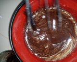Foto langkah ke 3 dari resep Fudgy Brownies 2 telur.