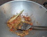 Foto langkah ke 2 dari resep Sayur Santan Daun Singkong dengan Teri Medan.