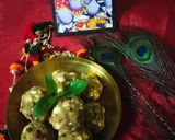 A picture of step 4 of Mawa Makhana Ladoo.