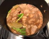 A picture of step 4 of Sweet & Sour Braised Pork.