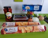 Foto del paso 1 de la receta: Empanada de atún y pimientos