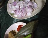 A picture of step 3 of Kadhai Paneer.