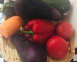 Foto del paso 1 de la receta: Ratatouille y salmón a las Finas Hierbas!