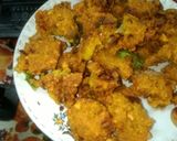 A picture of step 4 of Chana Dal Pakoras.