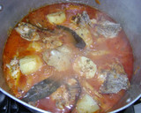 Foto del paso 9 de la receta: Estofado de alitas de pollo con tallarines