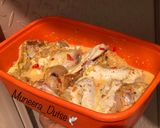 A picture of step 3 of Southern Fried Chicken.