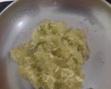 A picture of step 2 of Sandwich with Cheese Spread and Besan Chilla.