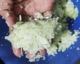 A picture of step 1 of Cabbage vada with Banana flour.