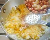A picture of step 3 of Lemon Rice.
