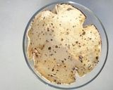 A picture of step 1 of Mayo Veg Papad Bowl.
