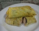 Foto langkah ke 4 dari resep Telur gulung sosis nori.
