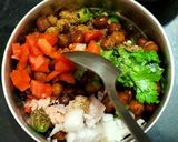 काला चना चाट (Kala Chana chaat recipe in Hindi) रेसिपी चरण 6 फोटो