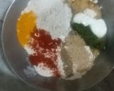 A picture of step 1 of Drumstick Leaves Thepla.