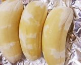Hình bước làm 1 của món Chuối nướng mật ong