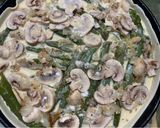 Foto del paso 3 de la receta: Tarta de espárragos y champiñones 🍄
