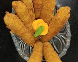 A picture of step 8 of Crispy Chicken Fries 😋.