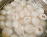 Hình bước làm 2 của món Vải ngâm đường