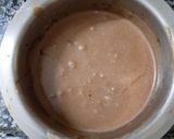 A picture of step 3 of Choco chickoo smoothie.