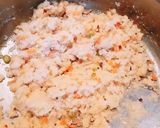 A picture of step 4 of Rava upma healthy and tasty.