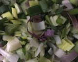 Foto del paso 2 de la receta: MOSTACHOLES🍝 (con espinaca y salsa blanca 🍜gratinados)