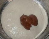 Foto langkah ke 2 dari resep Mix Peel Double Chocolate Sourdough Bread (Open Bake Method).