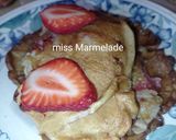 Φωτογραφία βήματος 6 της συνταγής Pancakes με φράουλες 🥞🍓