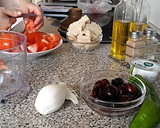 Foto del paso 2 de la receta: Gazpacho de Cerezas con Queso fresco de Cabra