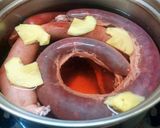 Hình bước làm 5 của món DỒI huyết miền Bắc