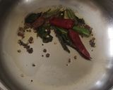 A picture of step 3 of Moong kadhi.