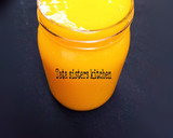 A picture of step 3 of Mango juice.