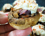 Foto del paso 4 de la receta: Champiñones rellenos con brandada de bacalao